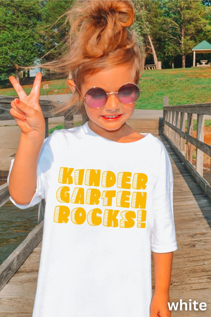Kindergarten Rocks Shirt, Kindergarten Rocks Youth Shirt, Christmas Gift for Teachers, Christmas Gift, Kinder Rocks Shirt