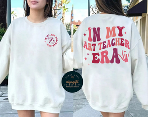 Gift for Art Teacher, Funny Art Teacher Shirt, In My Teacher Era, Art Teacher Shirt, Cute Teacher Shirt, Elementary Teacher