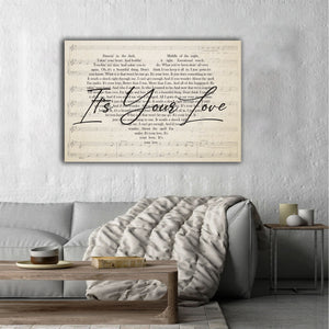 Dancing In The Dark Taking Your Heart It's Your Love Canvas - 0.75 & 1.5 In Framed -Wall Decor,Canvas Wall Art