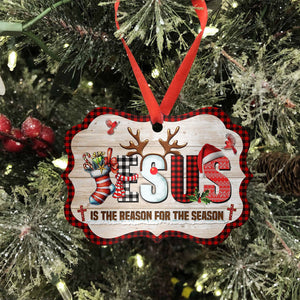 Jesus is the reason for the season Christmas Ornament