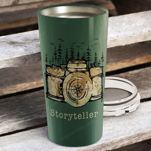 Camera Tell Your Story - Photography Cheat Sheet Stainless Steel Tumbler - Photographer Lover gift