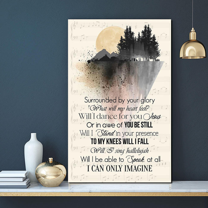 Will I Be Able To Speak At All I Can Not Image Gift Idea Canvas