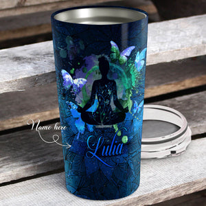 Hot Moms Do Hot Yoga Personalized Tumbler - Mother's Day Gift, Mom Tumbler, Mom Cup