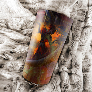 FireFighter Mom - Some People Wait a Lifetime to Meet a Hero - I Raised Mine Tumbler - Mother's Day Gift, Mom Tumbler, Mom Cup