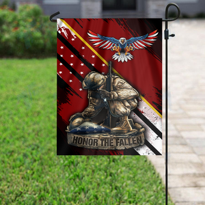Honor The Fallen American Soldier Flag