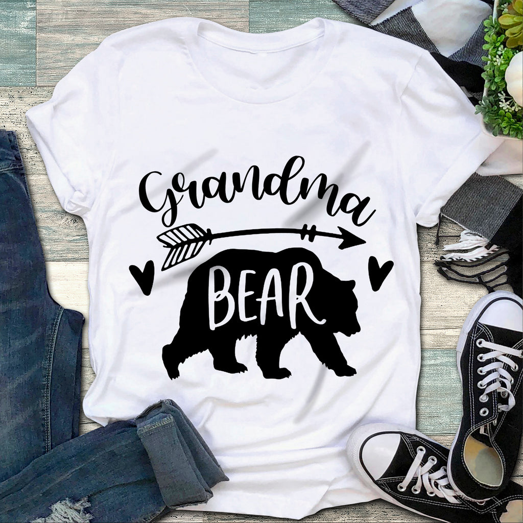 Grandma Bear T-shirt, Gift for Grandma T-shirt
