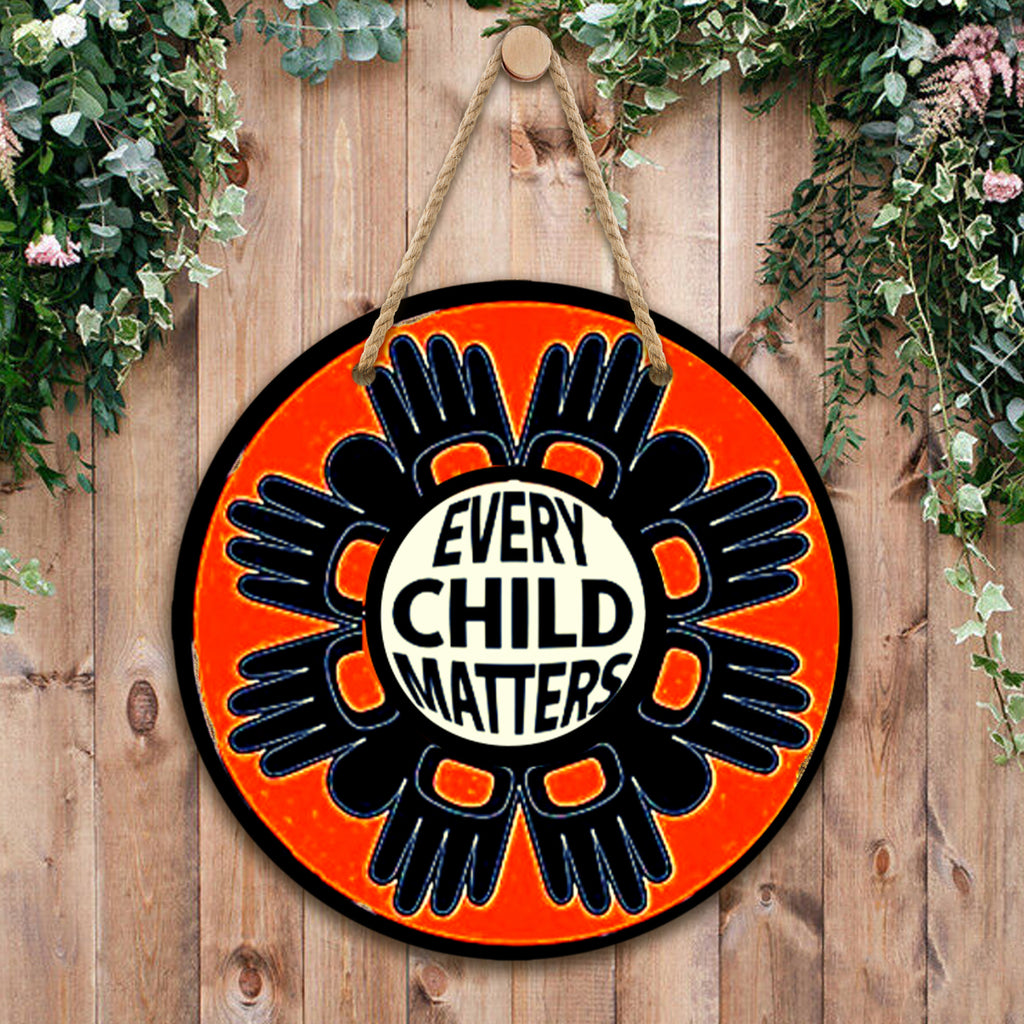 Every Child Matters – Wooden Hanging Sign