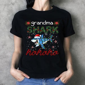 Grandma Shark Christmas Shirt, Gift for Grandma Shirt