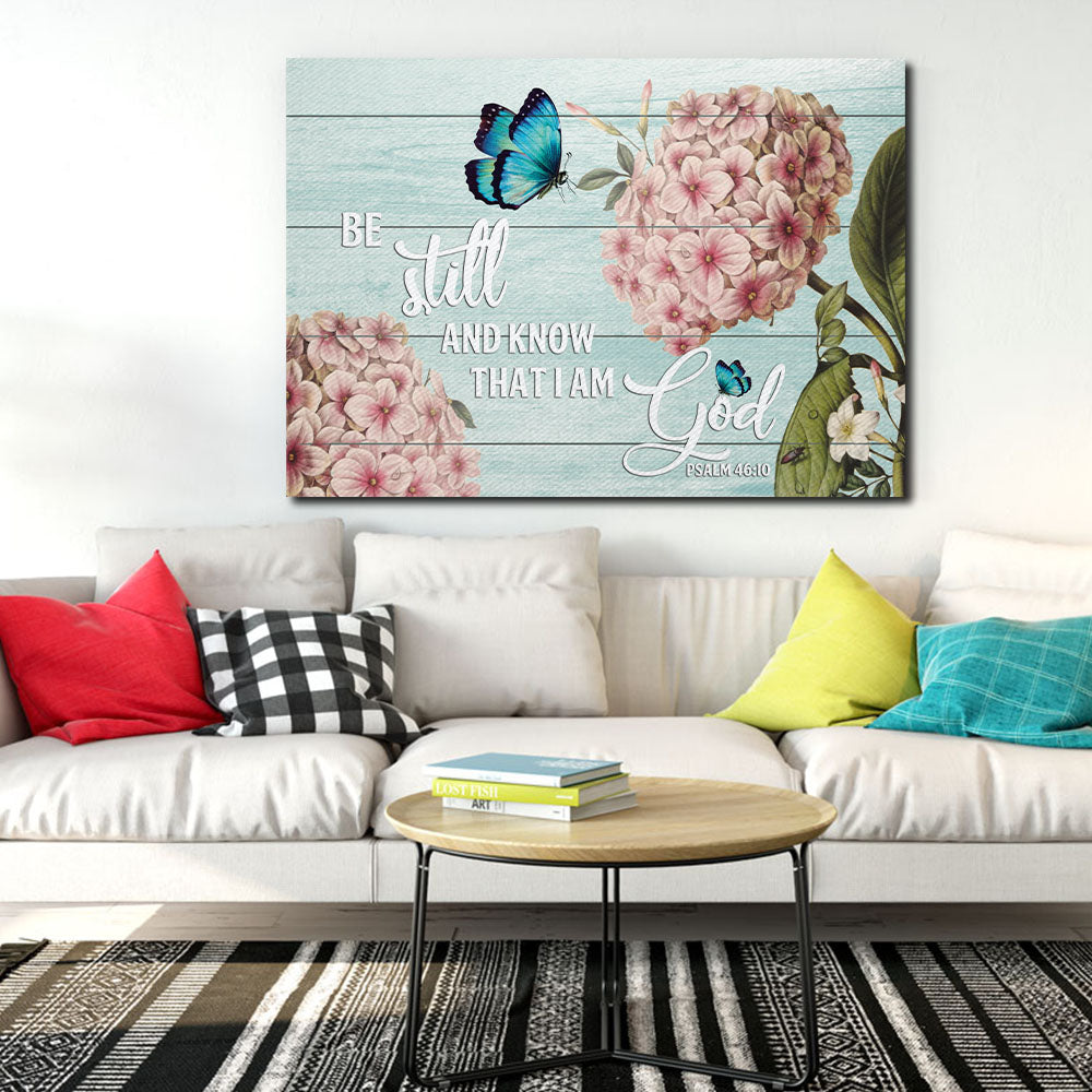 Be still and know that I am God, Wall-art Canvas