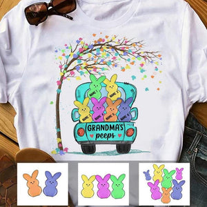 Grandma’s peeps in the car, Family T-shirt, Gift for Grandma, Personalized T-shirt