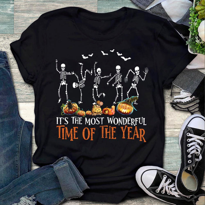 Funny Skeleton, Halloween Costume – It’s the most wonderful time of the year T-shirt, Funny T-shirt