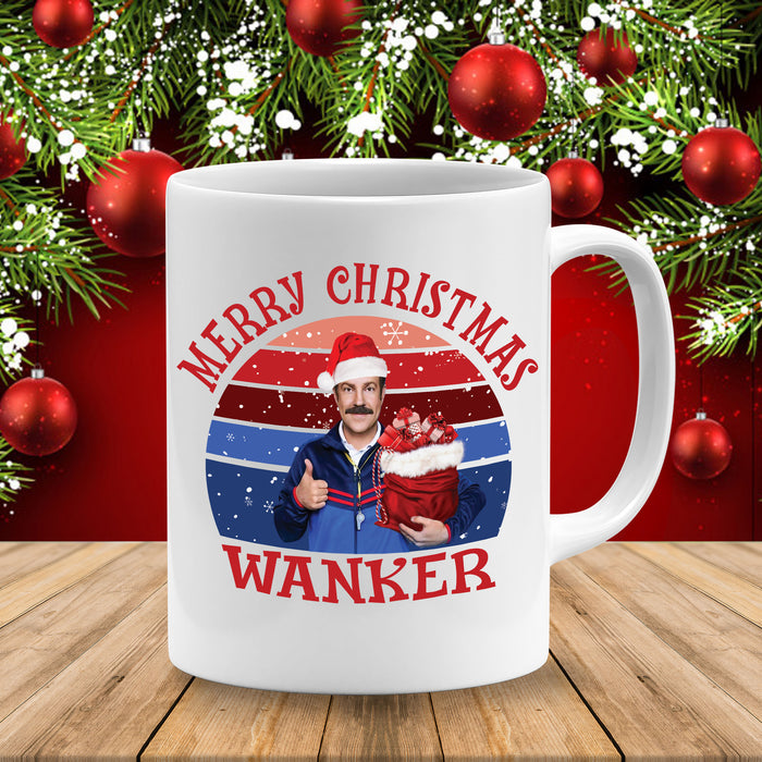 Merry Christmas Wanker Mug