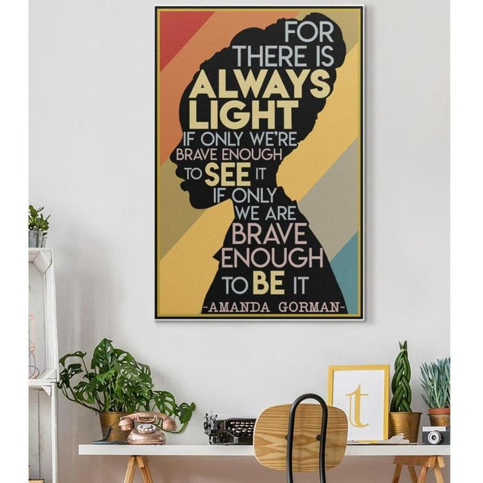 Girls - For There Is Always Light - Canvas