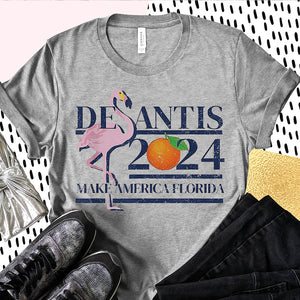 DESANTIS 2024 make America Florida Shirt, Gift Idea