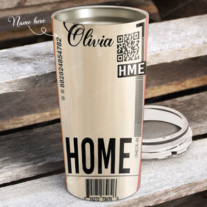 To my Mom, no one will ever know the strength of your love for me, Gift for Mom Tumbler, Personalized Tumbler