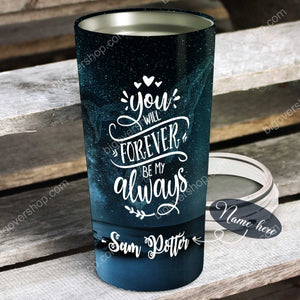 To My Dad - Galaxy Heart Dad - Personalized Tumbler - Father's Day Gift, Dad Tumbler, Dad Cup, Best Dad Gift