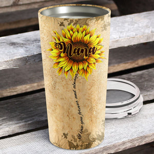 To My Mom You Are My Sunflower Personalized - Mother's Day Gift, Mom Tumbler, Mom Cup