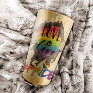 Life doeasn't have to be perfect to be beautiful Tumbler, Pride Month Tumbler