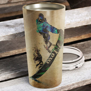 Snow boarding life lession, Snowboard Lover Gifts Tumbler