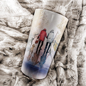 Baby, let's go fishing, Gift for Couple Tumbler, Personalized Tumbler