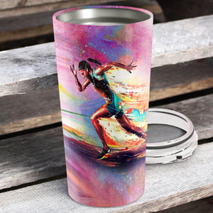 BaDass Mother Runner Personalized Tumbler - Mother's Day Gift, Mom Tumbler, Mom Cup