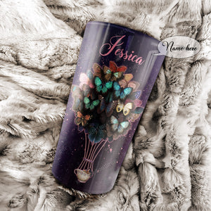 To my Daughter I will always carry you in my heart, Gift for Daughter Tumbler, Personalized Tumbler