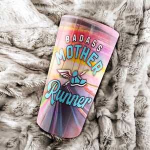 BaDass Mother Runner Personalized Tumbler - Mother's Day Gift, Mom Tumbler, Mom Cup
