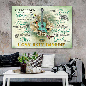 Surrounded by your Glory, I can only Imagine, God Canvas, Wall-art Canvas