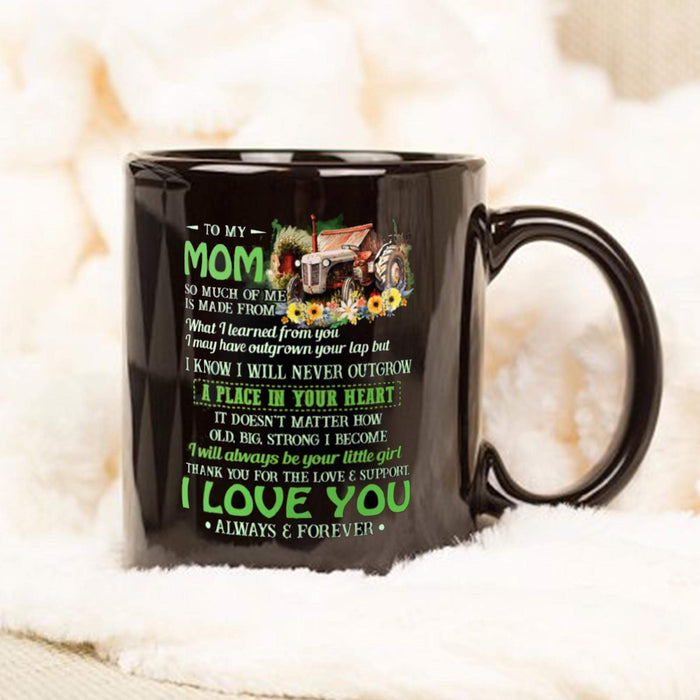Farmers To My Mom I Love You Always And Forever Old Truck Coffee Mug, Gift For Mom, Farmers