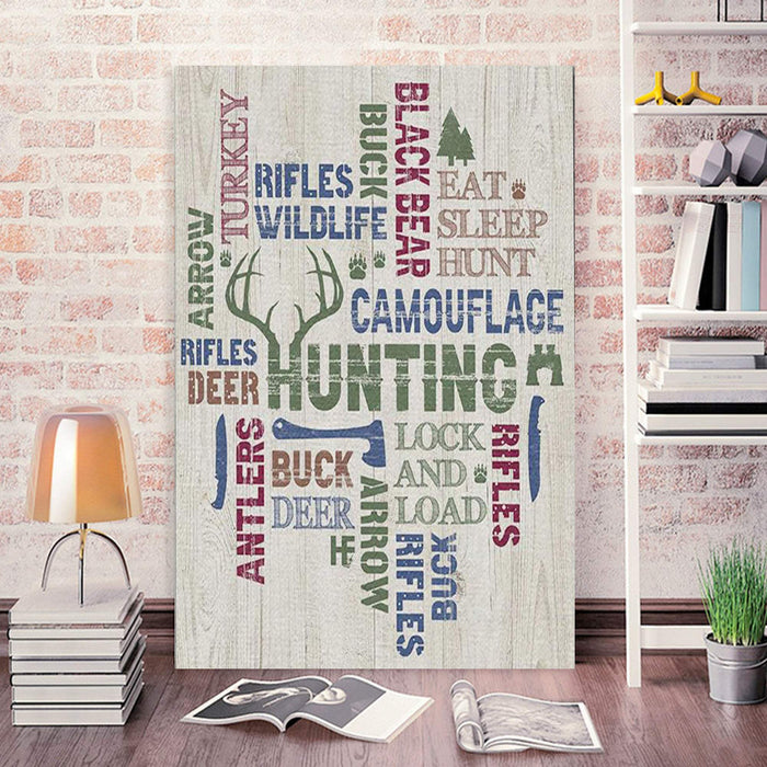 All About Hunting - Housewarming Gifts Canvas
