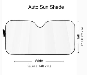 Basset Hound Family Car Sunshade