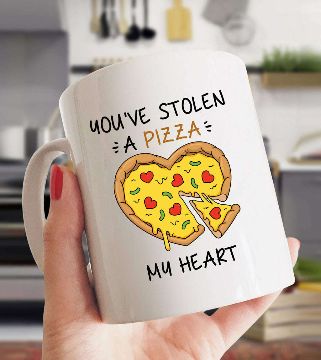 You’ve Stolen A Pizza My Heart, Gift for Couple Mugs