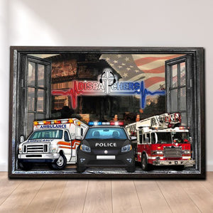 Dispatcher Cars, Windowed Canvas, Wall-art Canvas